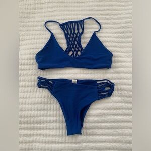 Blue Bikini Set